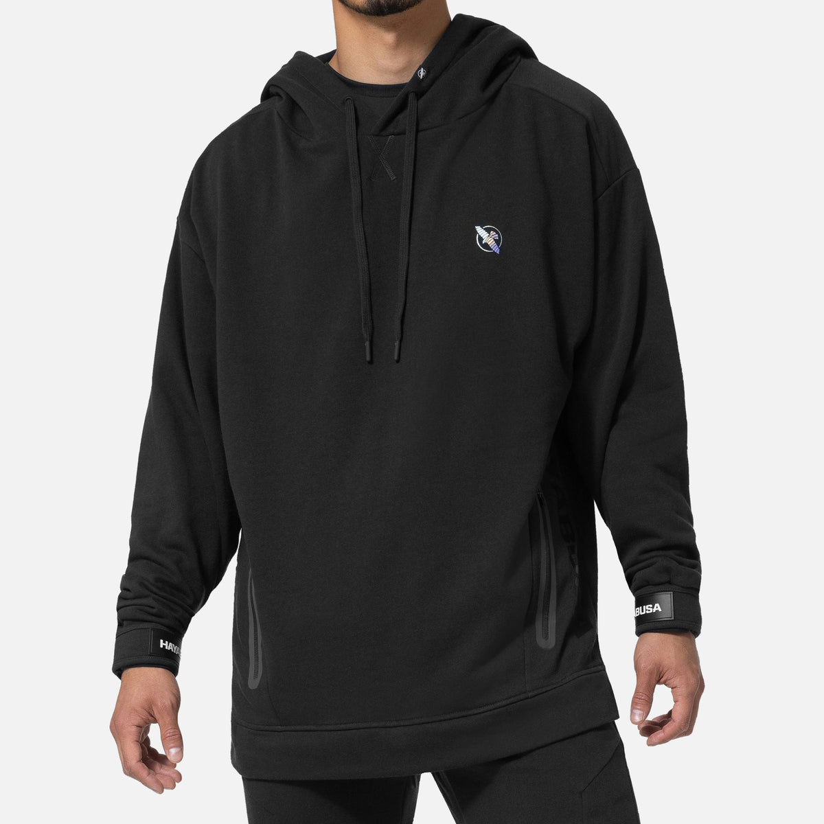 Hayabusa Hoodie Midweight Pullover - Schwarz