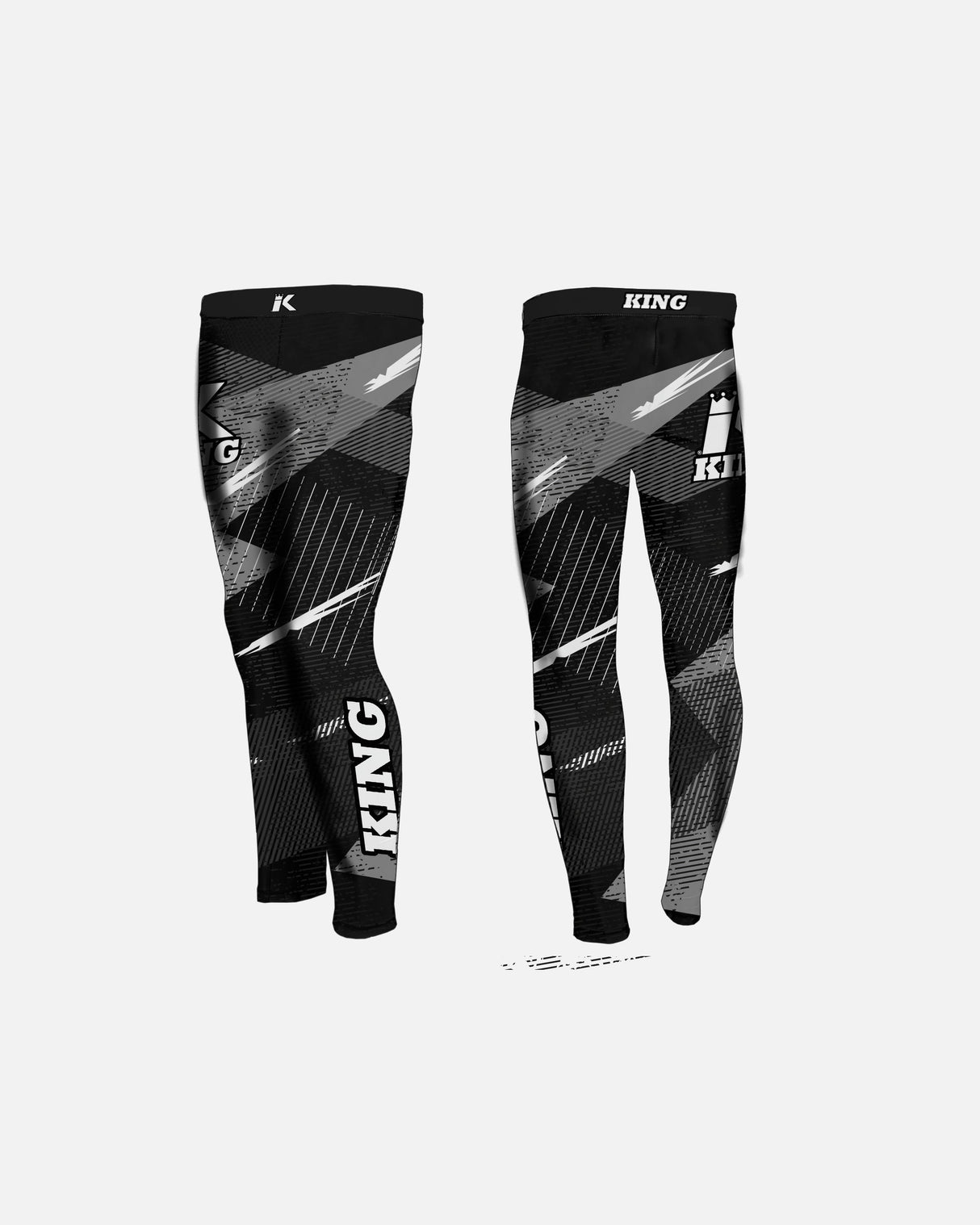 King Pro Boxing Kompressionsshorts Shadow 1 - Schwarz