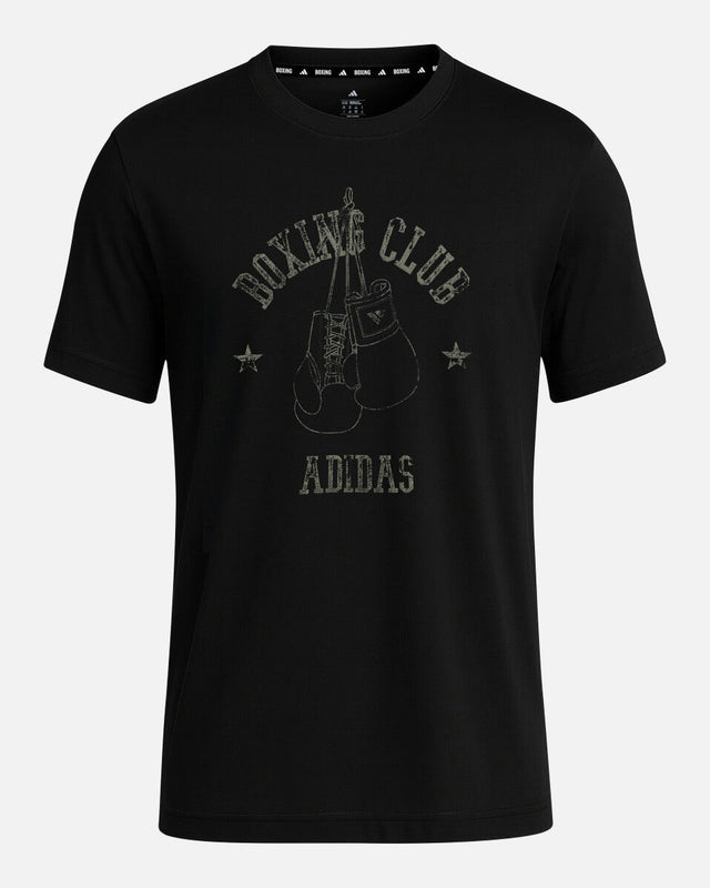 Adidas T-Shirt Boxing Graphic Line - Schwarz
