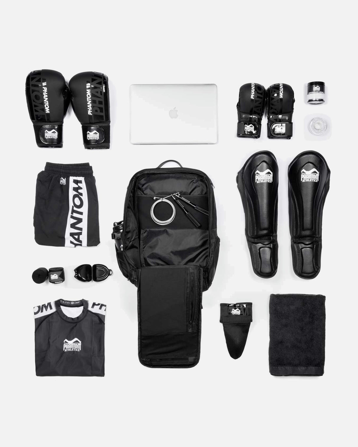 Phantom Athletics Sporttasche APEX - Schwarz/Grau