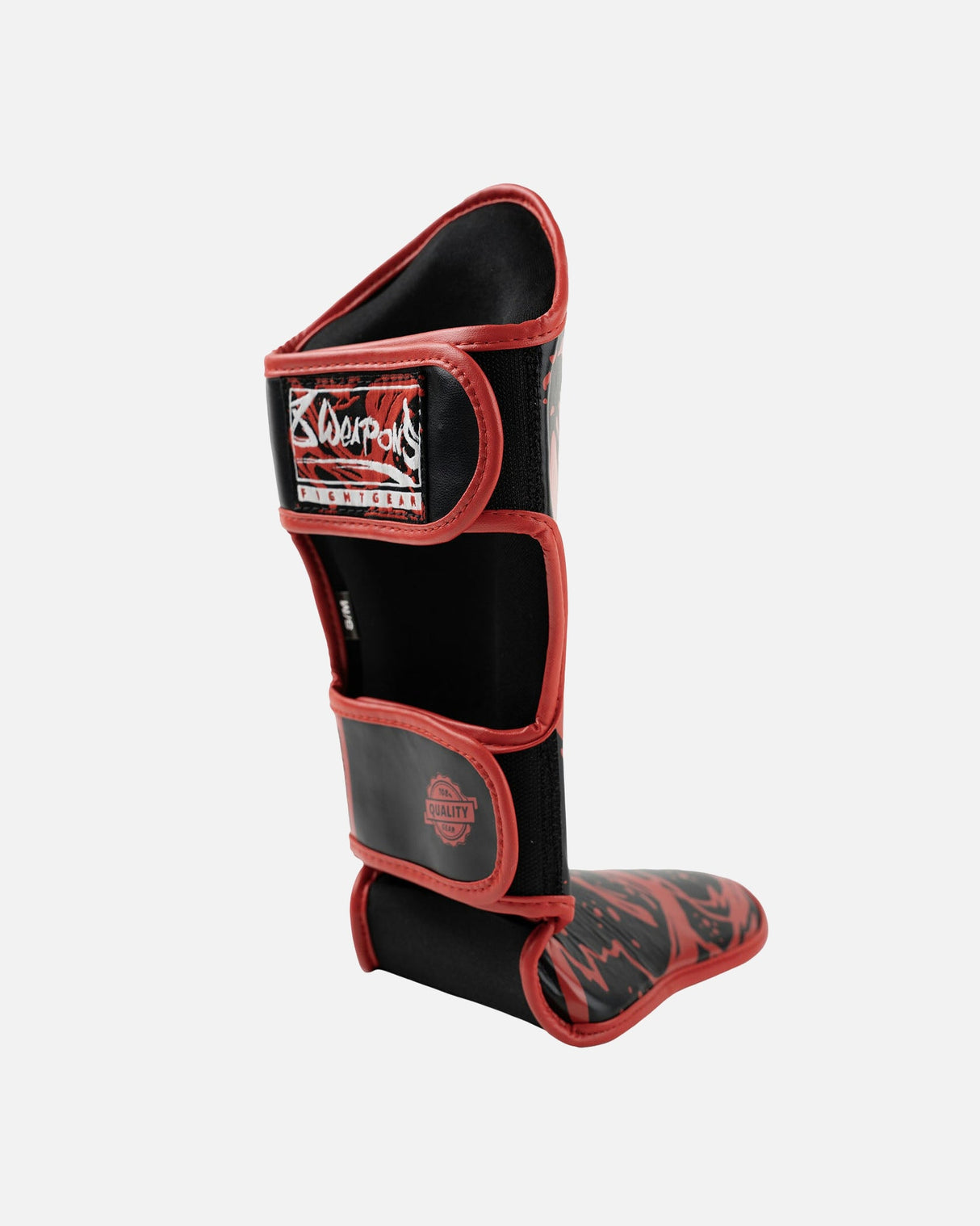 8 WEAPONS Schienbeinschoner Joe - Schwarz/Rot