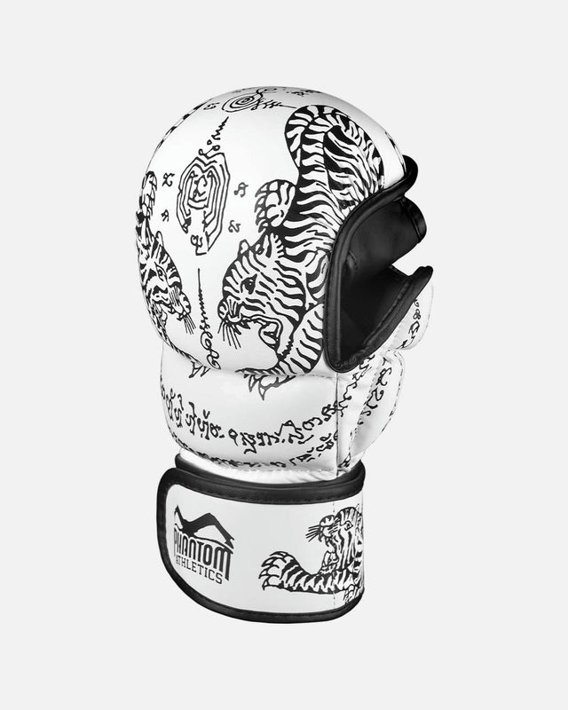 Phantom Athletics MMA Handschuhe Sparring Muay Thai - Weiß
