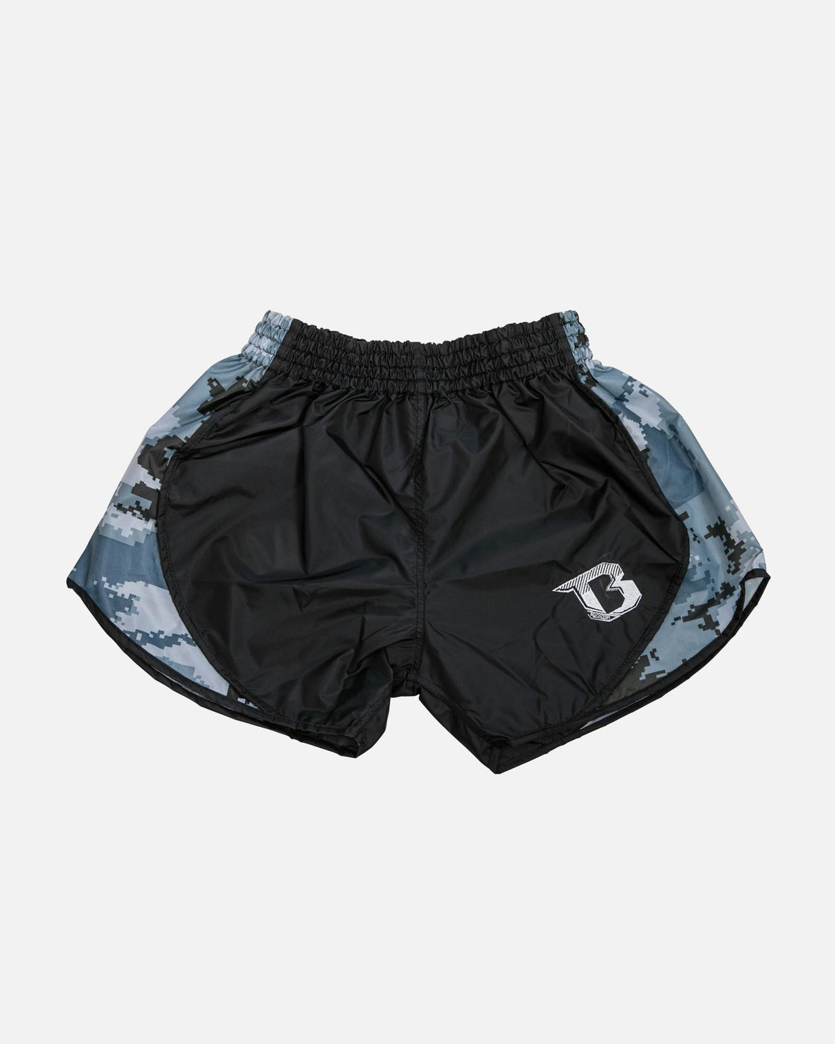 Booster Muay Thai Shorts Retro Hybrid - Grau