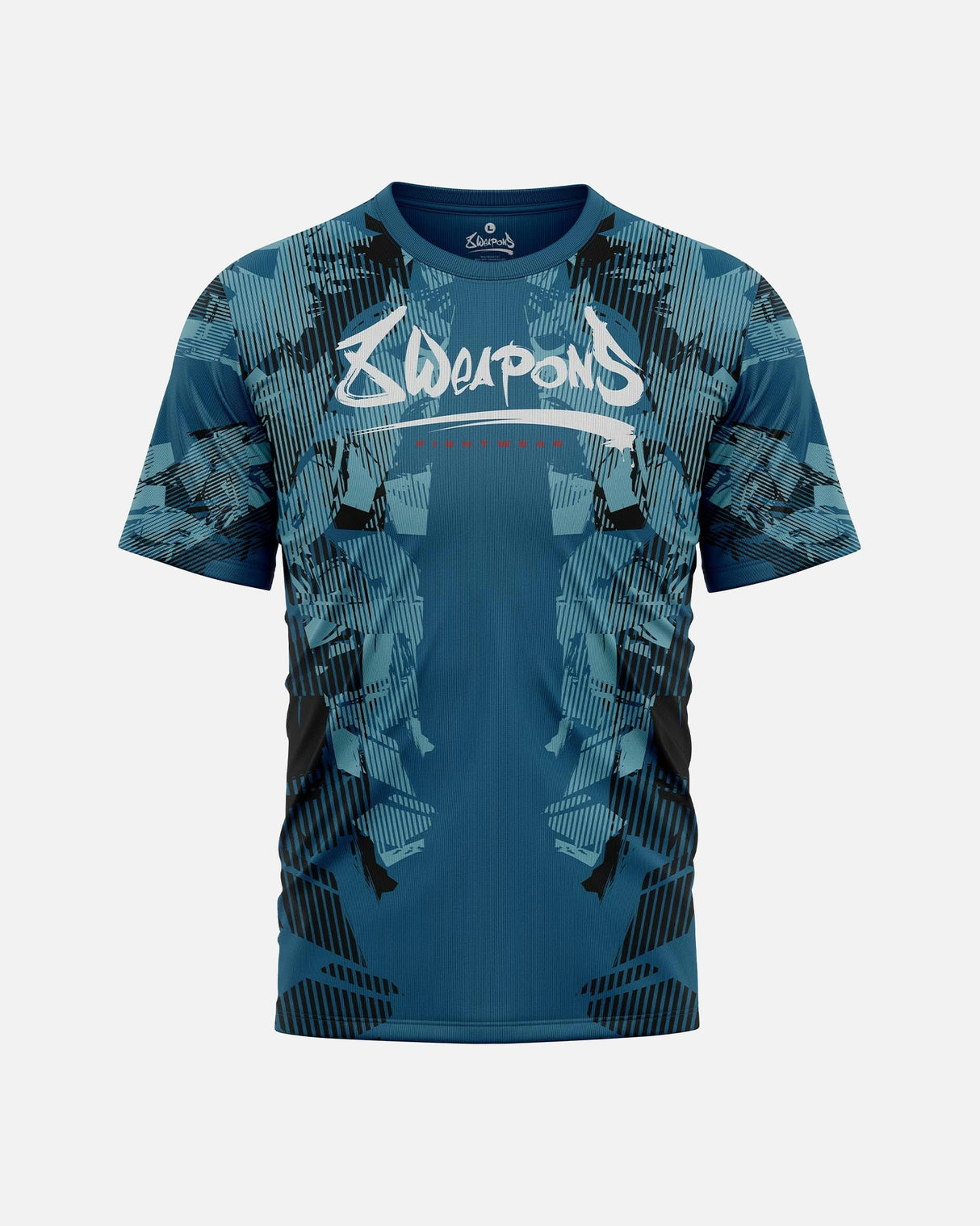 8 WEAPONS T-Shirt Funktionell Hit 2.0 - Marineblau/Schwarz