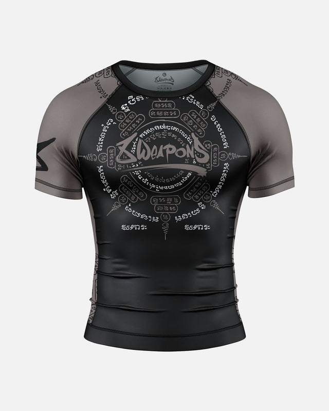 8 WEAPONS Rashguard 8 Ways Yant 2.0 - Schwarz