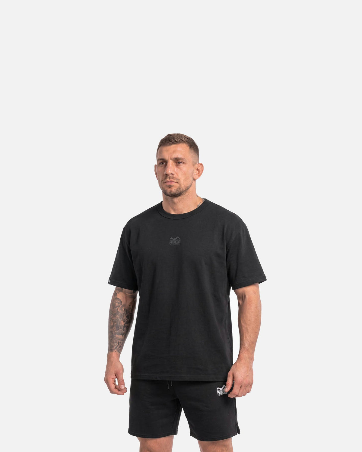 Phantom Athletics T-Shirt Oversize Blacked - Schwarz