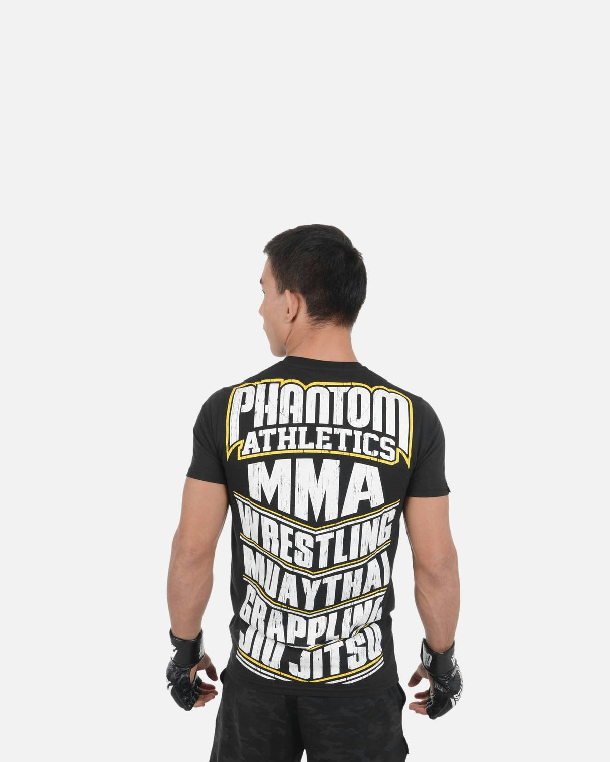 Phantom Athletics T-Shirt MMA Sports - Schwarz