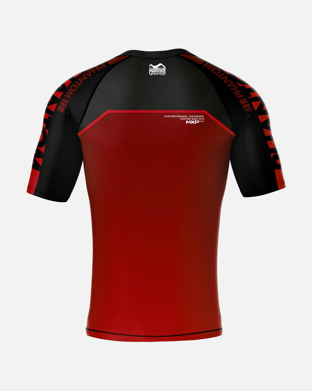 Phantom Athletics Rashguard EVO Apex Kurzarm - Rot