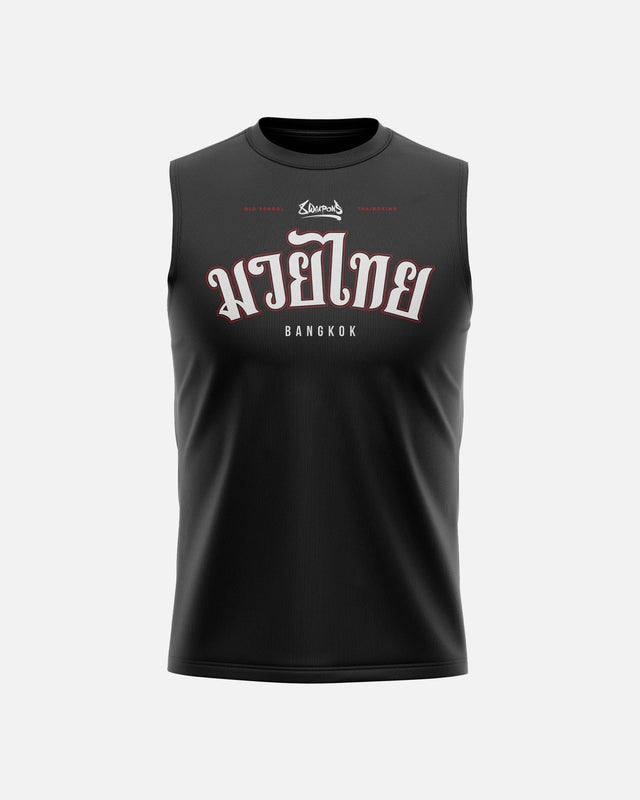 8 WEAPONS Tanktop Bangkok - Schwarz/Weiß