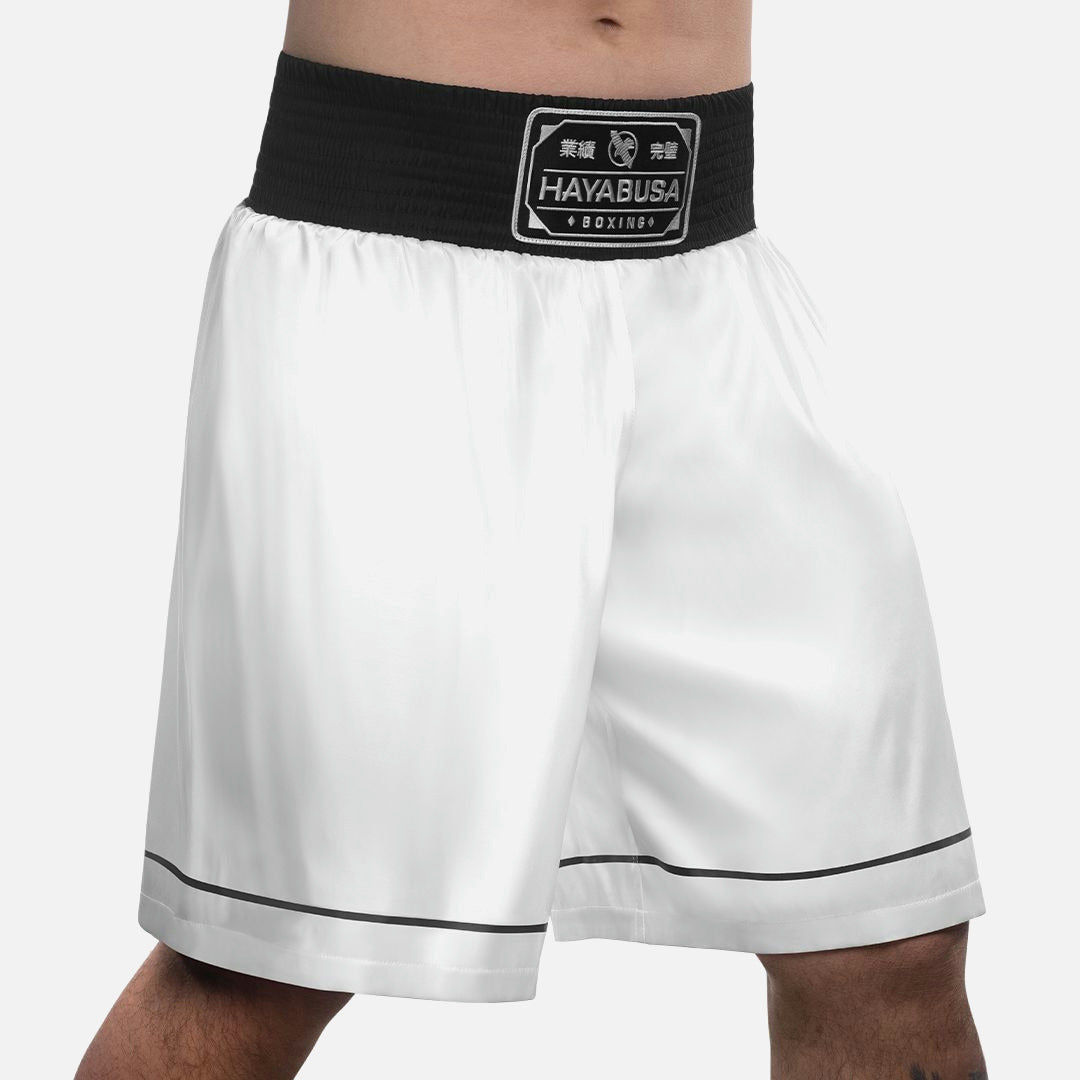 Hayabusa Boxhosen Pro - Weiß