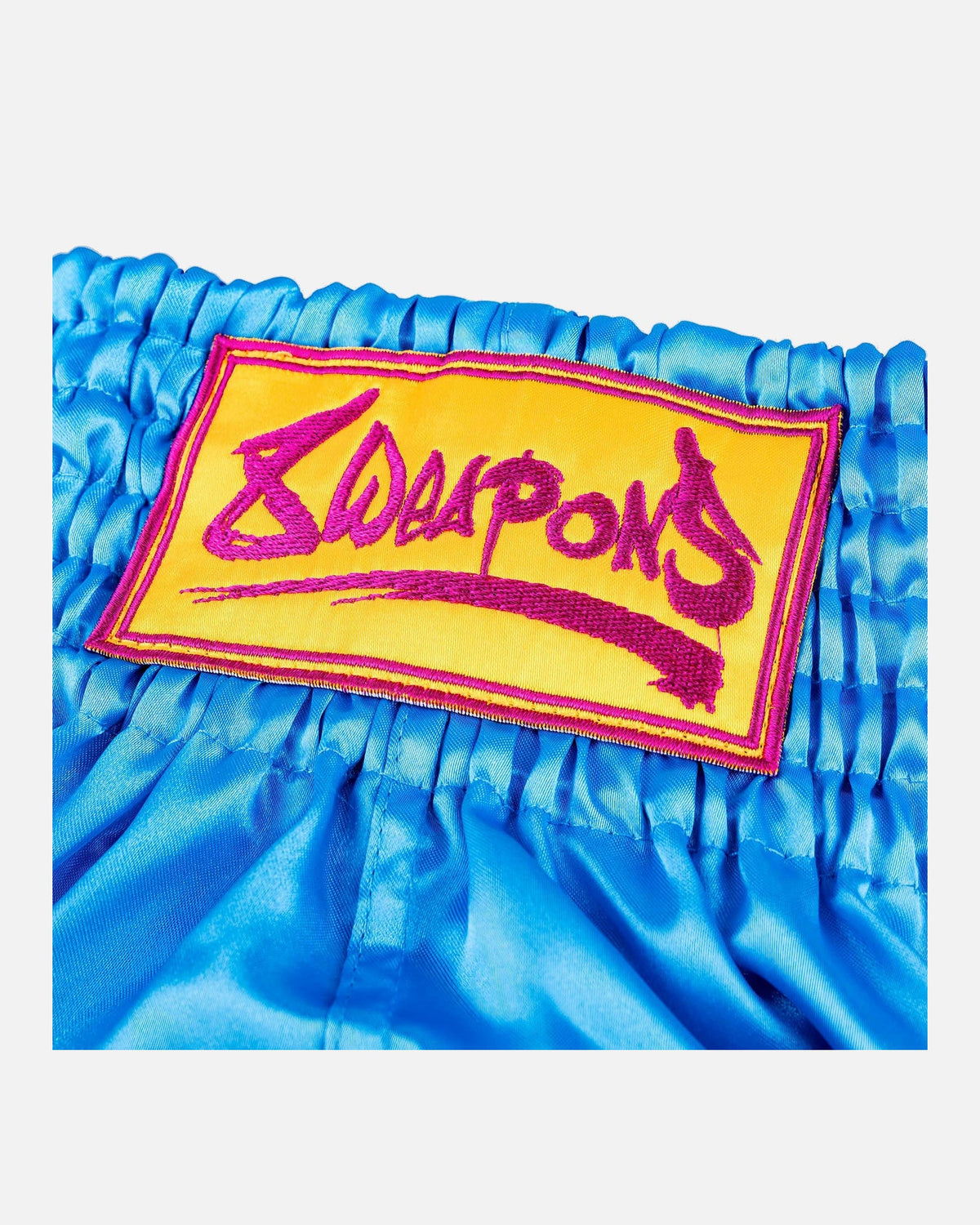 8 WEAPONS Muay Thai Shorts Meow Thai - Blau/Lila
