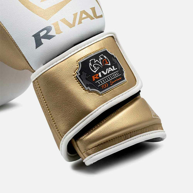 Rival Sandsackhandschuhe RB100 Professional - Weiß/Gold