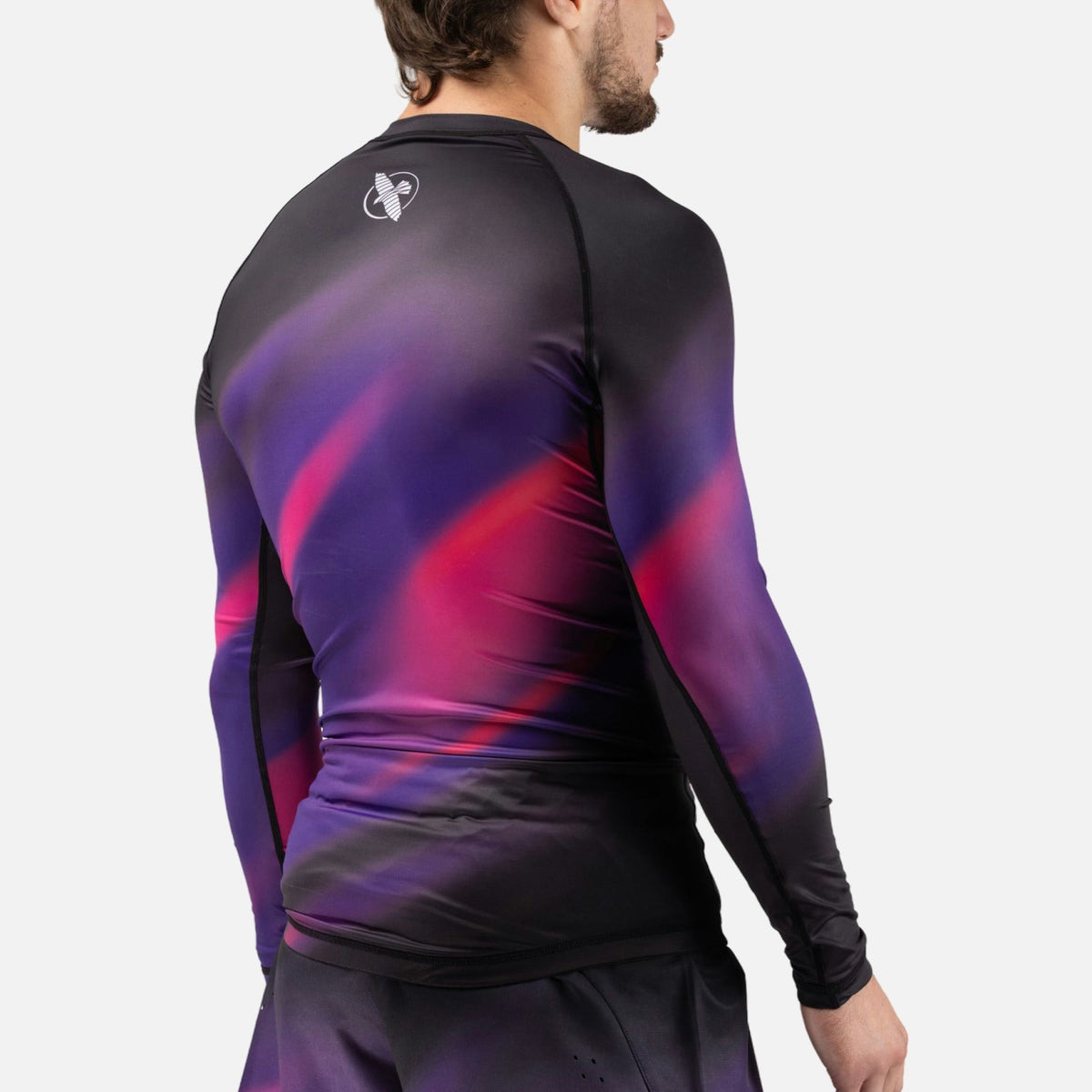 Hayabusa Rashguard Apex Nova Lange Ärmel - Ultraviolett Lila