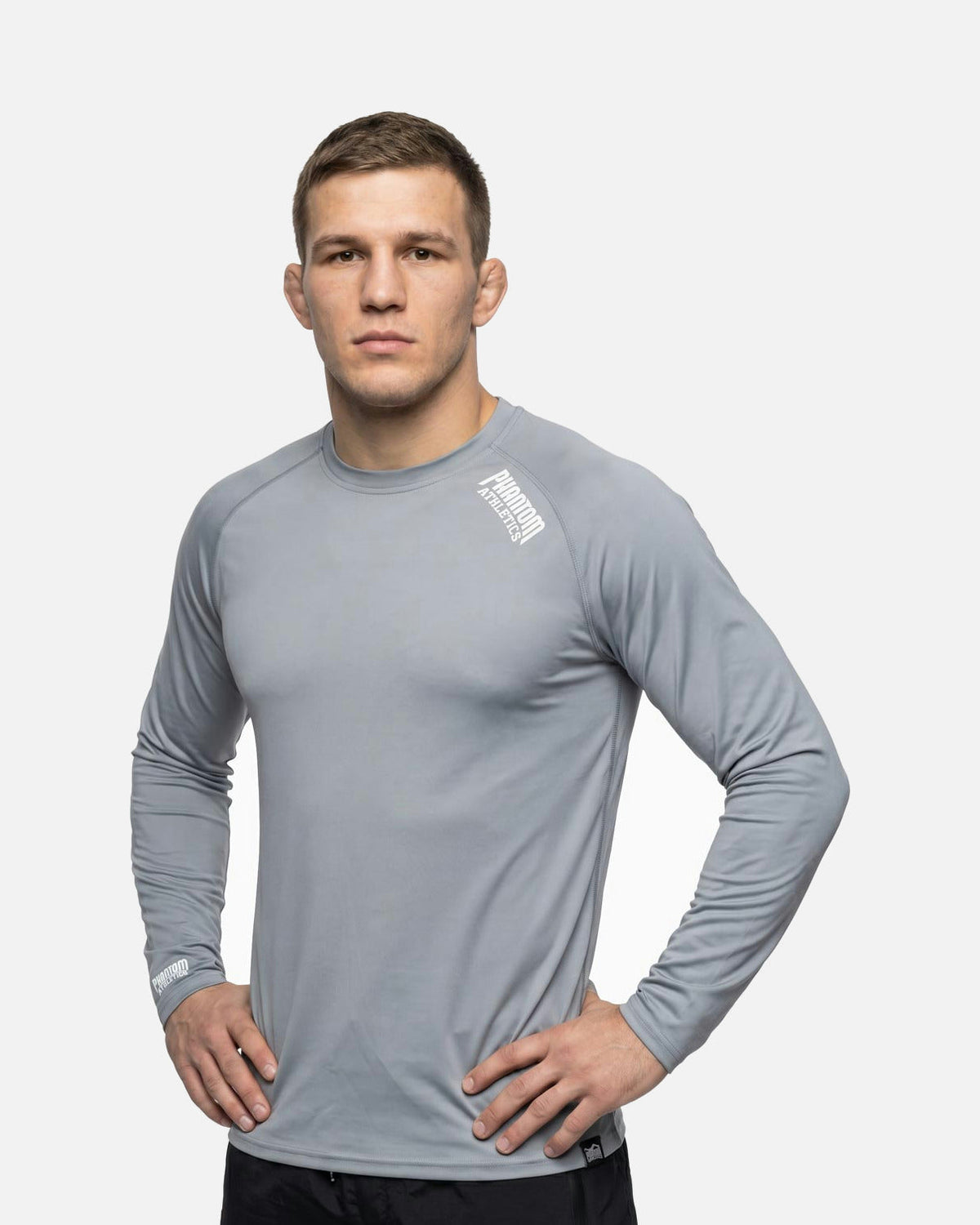 Phantom Athletics Trainingsshirt Tactic Langarm - Grau