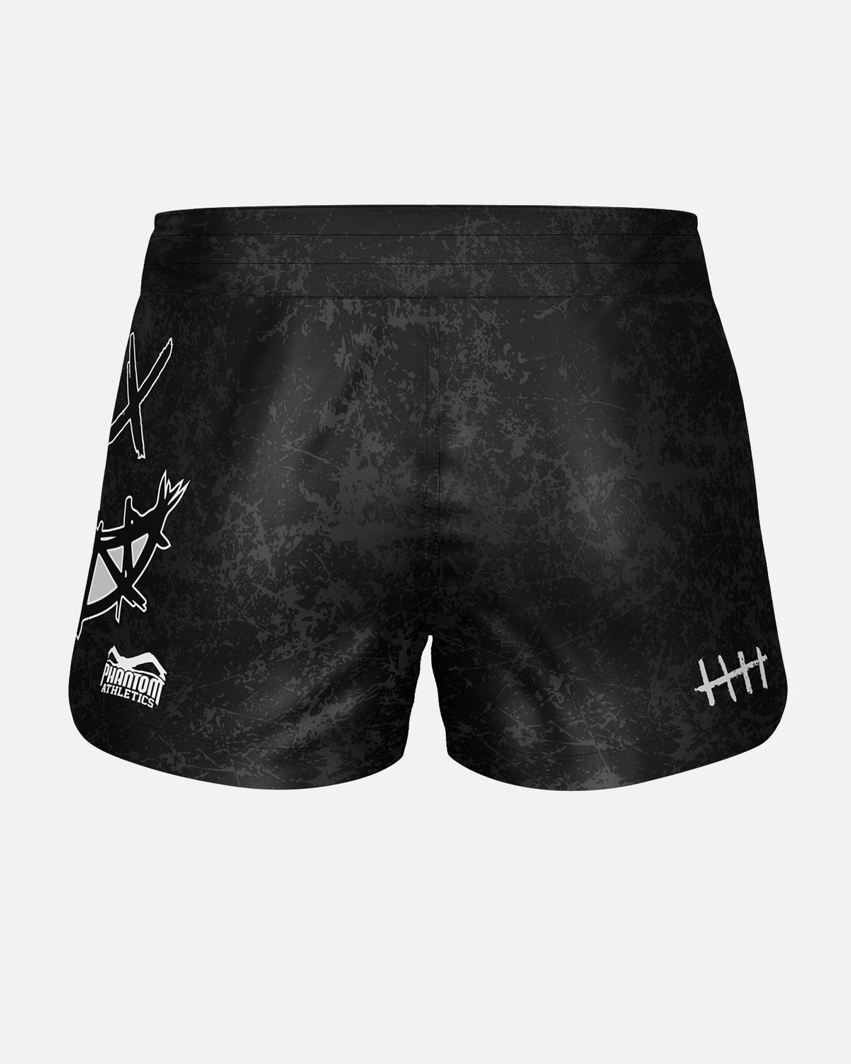 Phantom Athletics MMA Shorts Fusion Serious - Schwarz