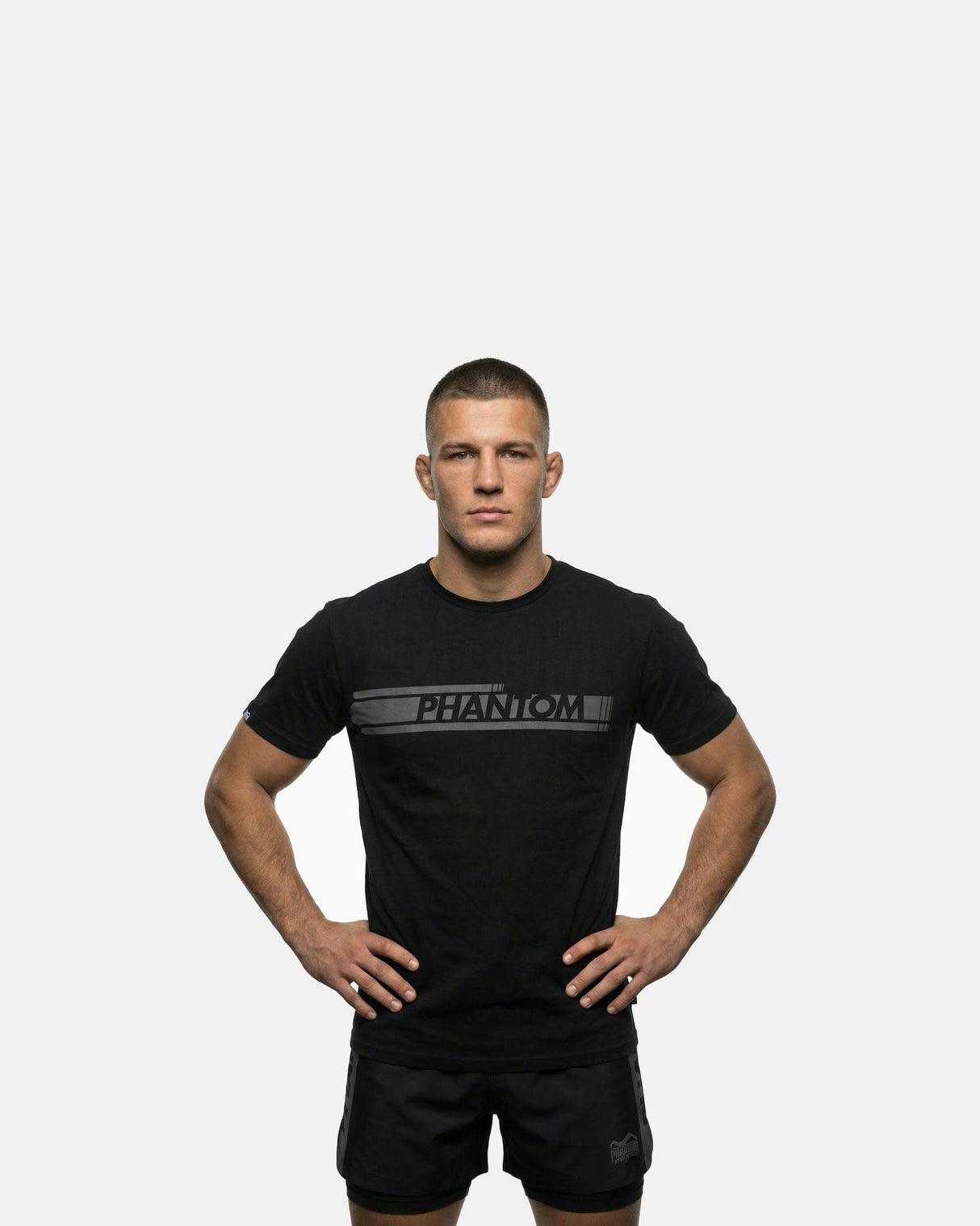Phantom Athletics T-Shirt Apex 2 - Schwarz/Grau
