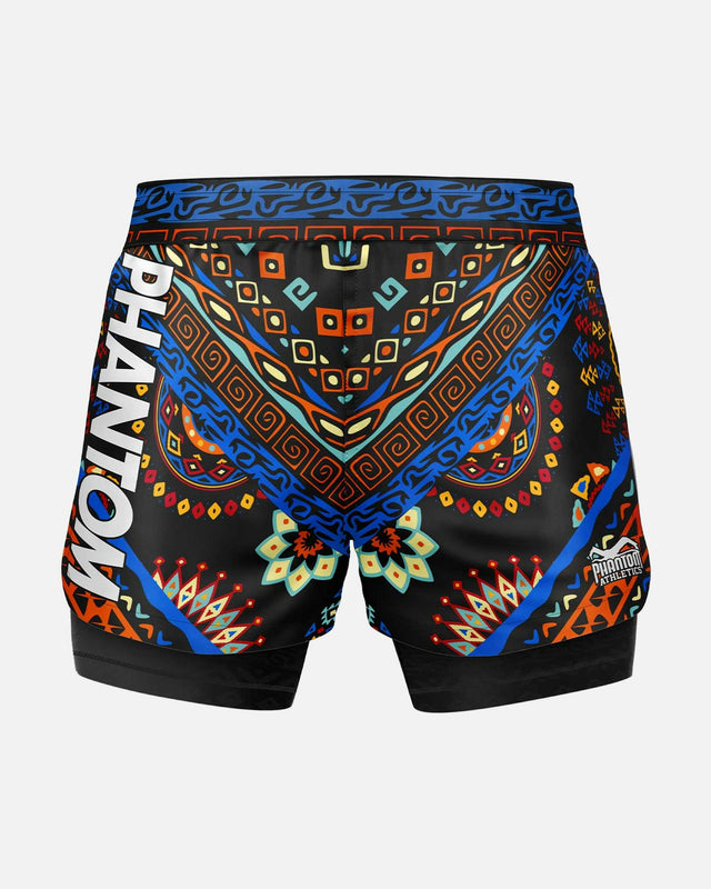 Phantom Athletics MMA Shorts Fusion 2in1 Hakuna Matata - Mehrfarbig
