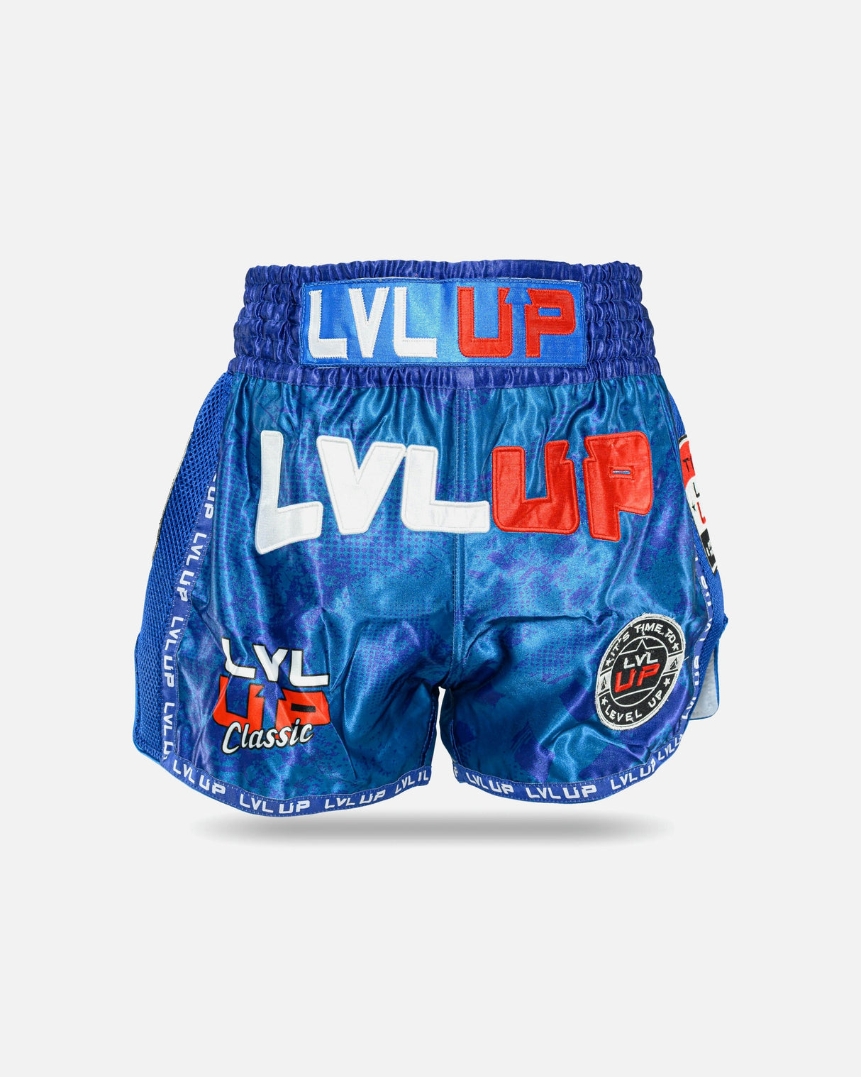 LVL UP Muay Thai Shorts Stadium - Blau