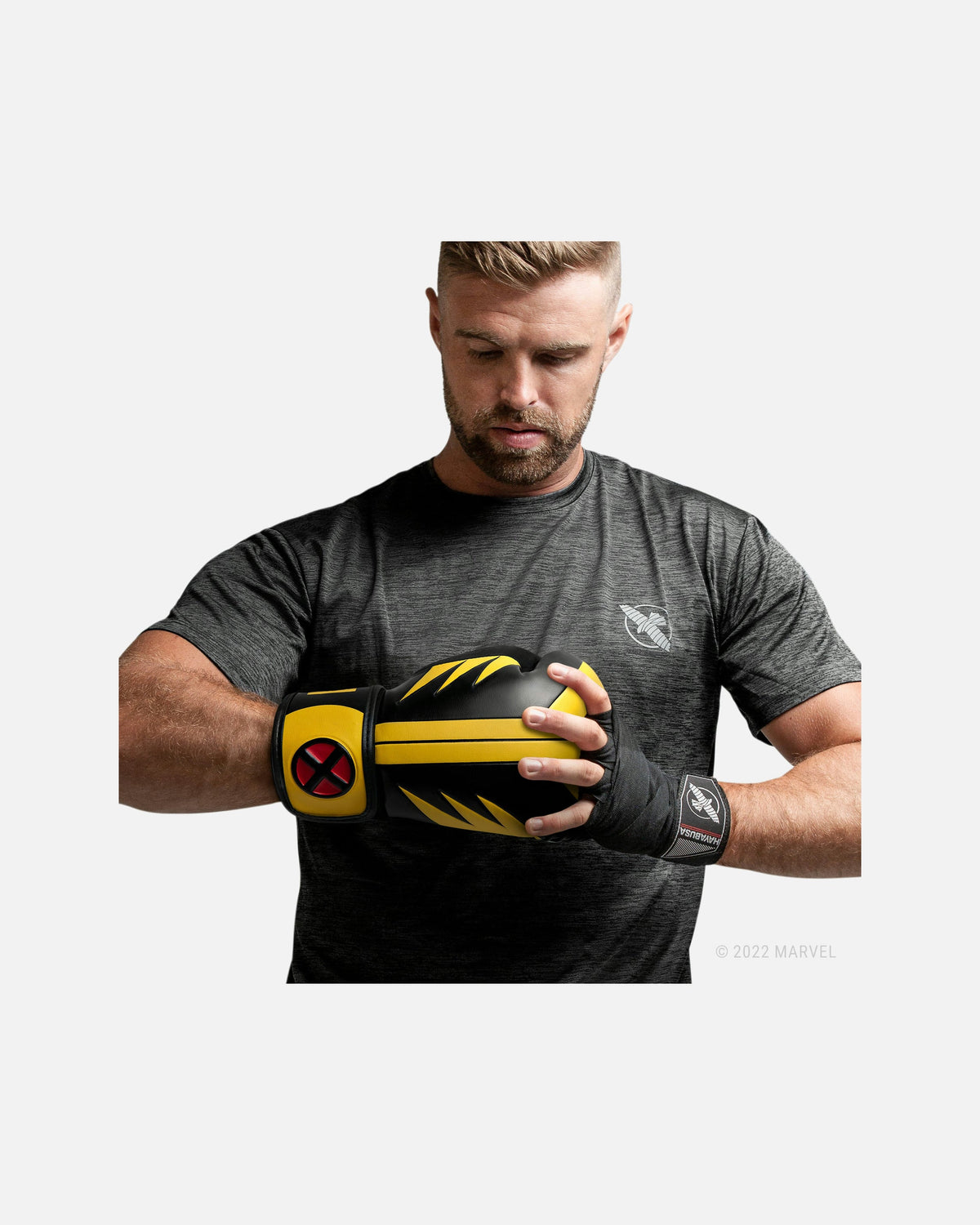 Marvel Hayabusa Boxhandschuhe Wolverine - Gelb/Schwarz