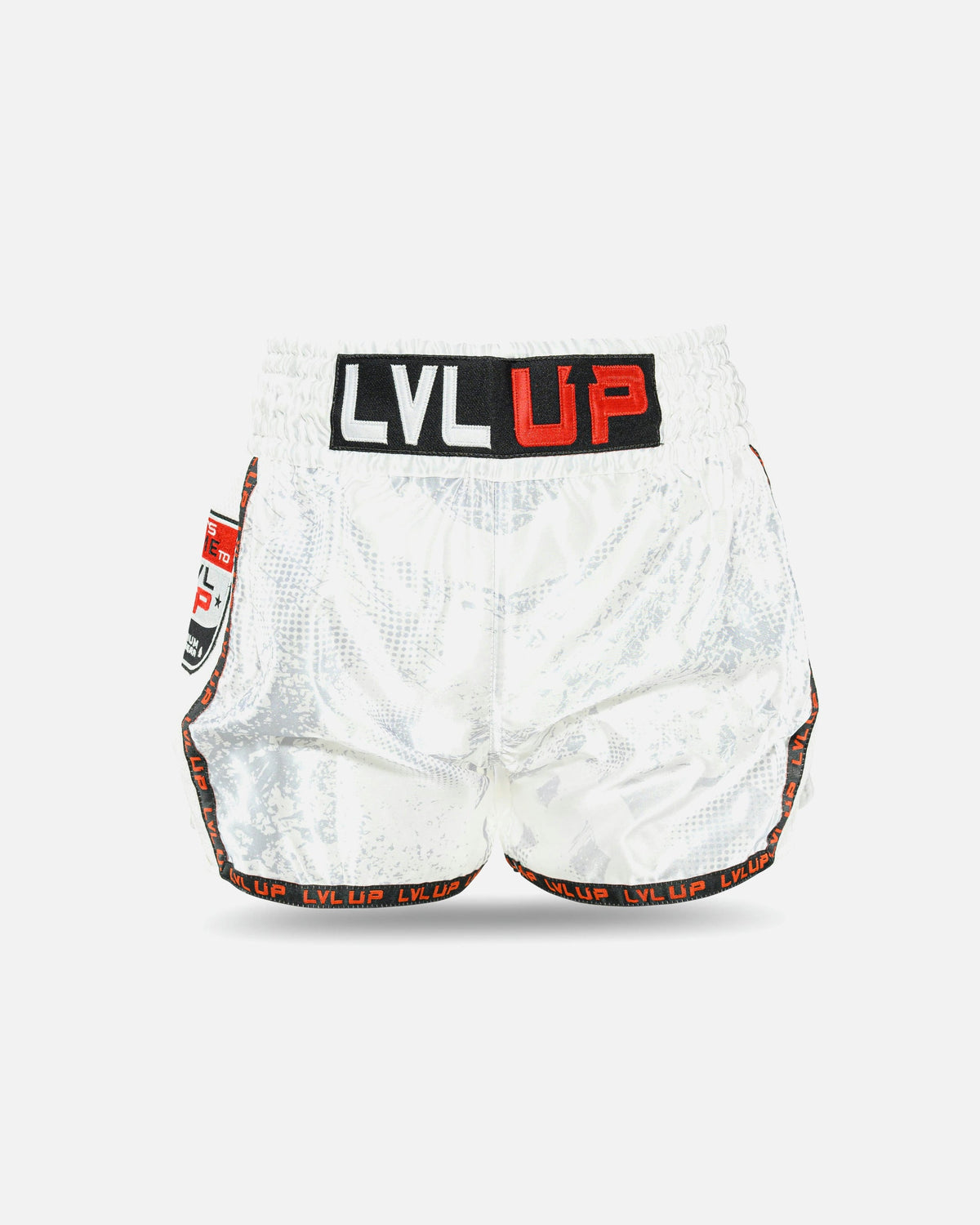 LVL UP Muay Thai Shorts TKO - Weiß