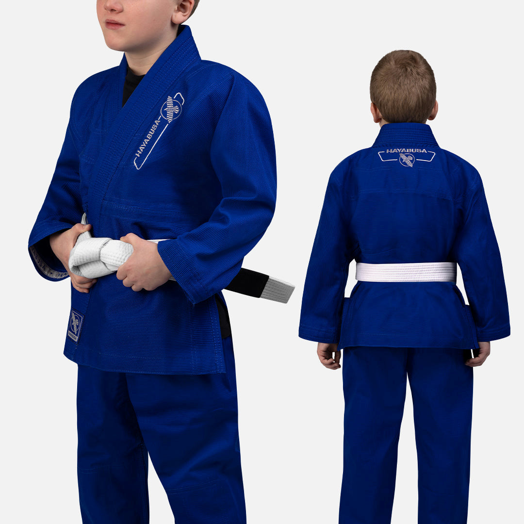 Hayabusa BJJ Gi Essential Kinder - Blau