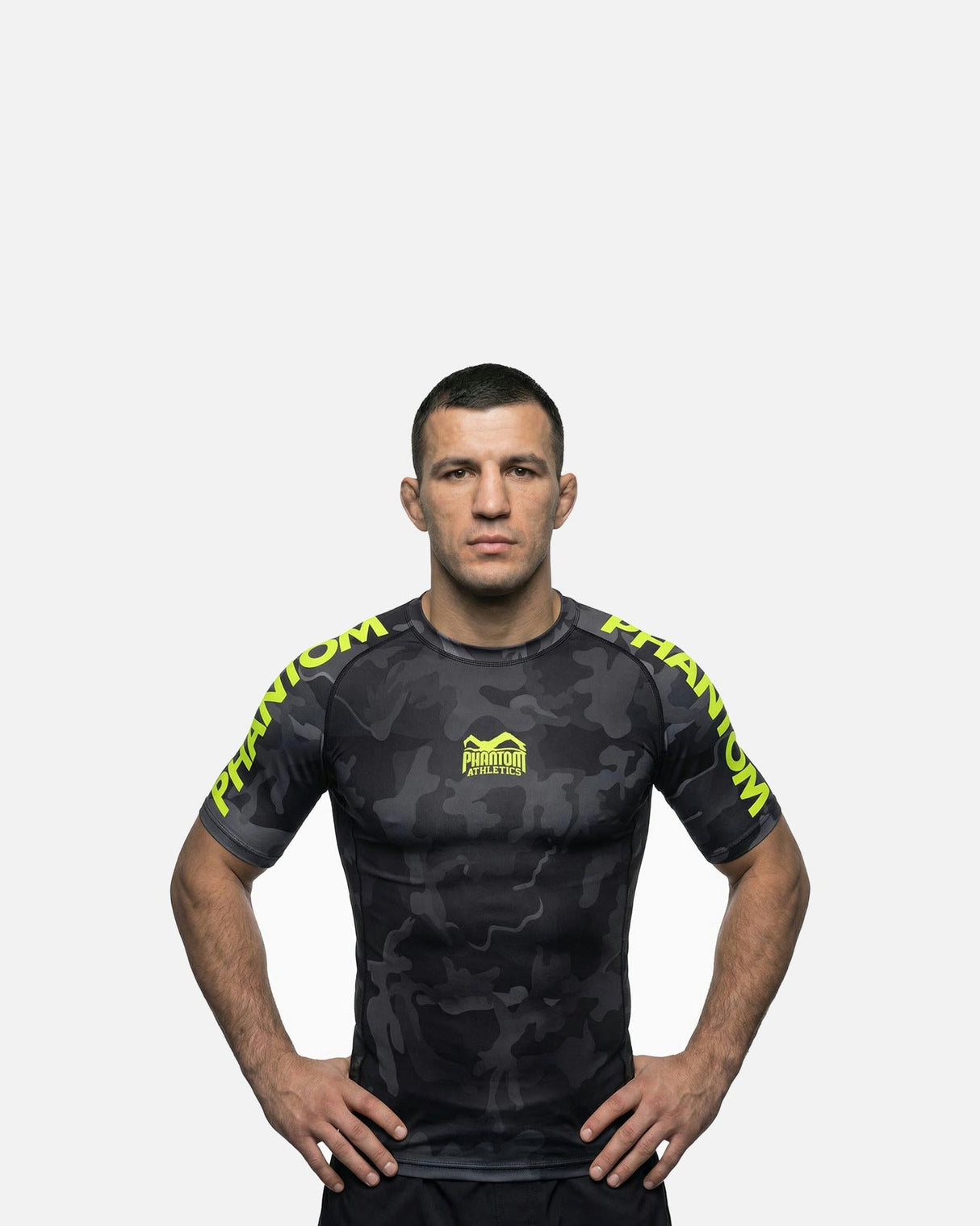 Phantom Athletics Rashguard EVO Neon - Schwarz/Neon