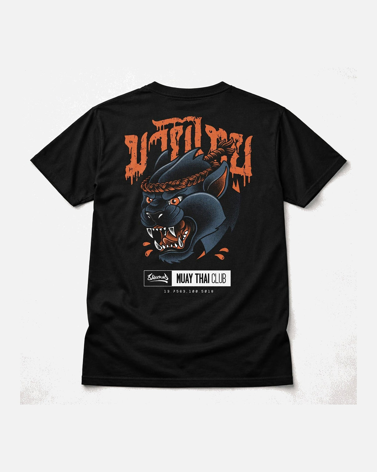 8 WEAPONS T-Shirt Panther - Schwarz