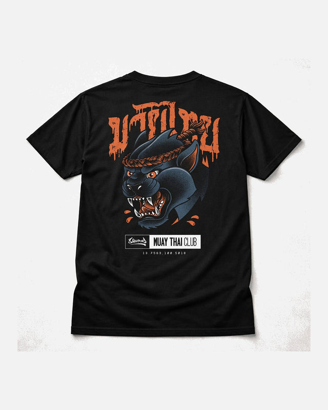 8 WEAPONS T-Shirt Panther - Schwarz