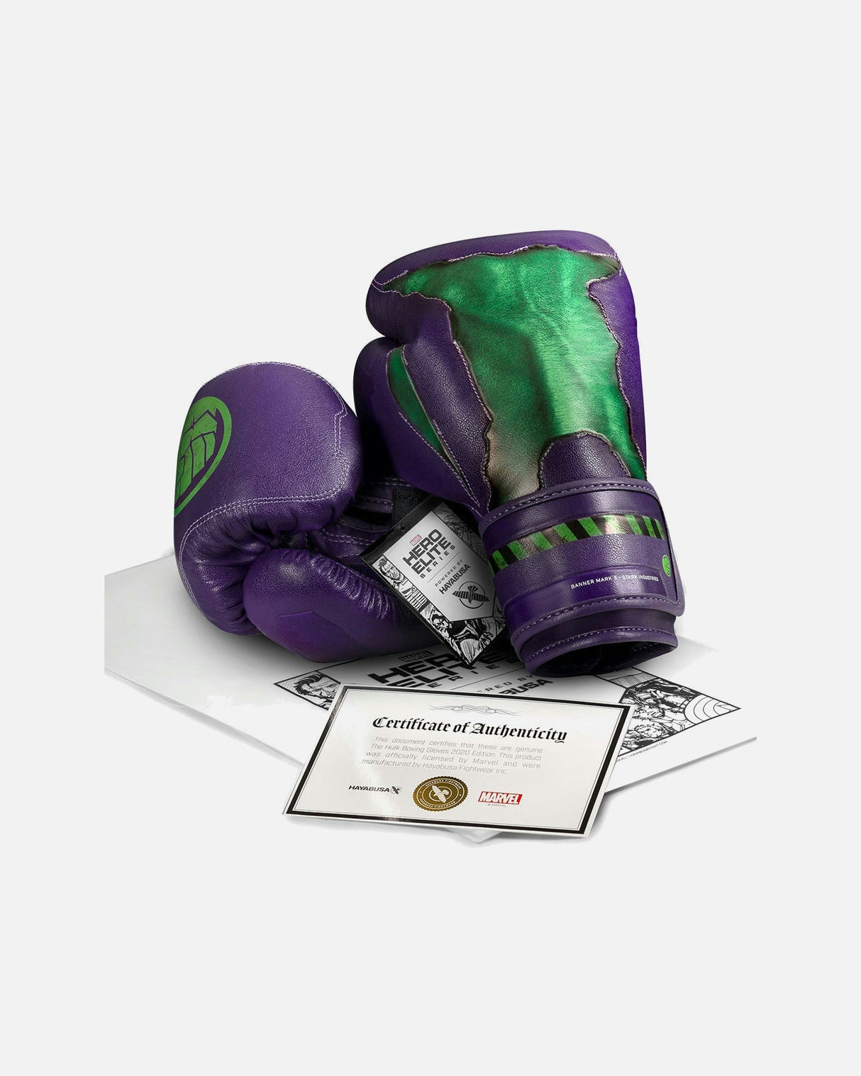 Marvel Hayabusa Boxhandschuhe Hulk - Lila/Grün