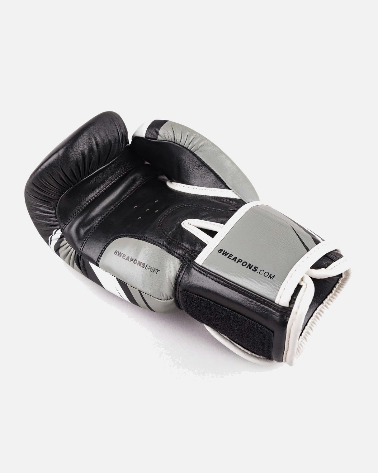 8 WEAPONS Boxhandschuhe Shift - Schwarz/Weiß