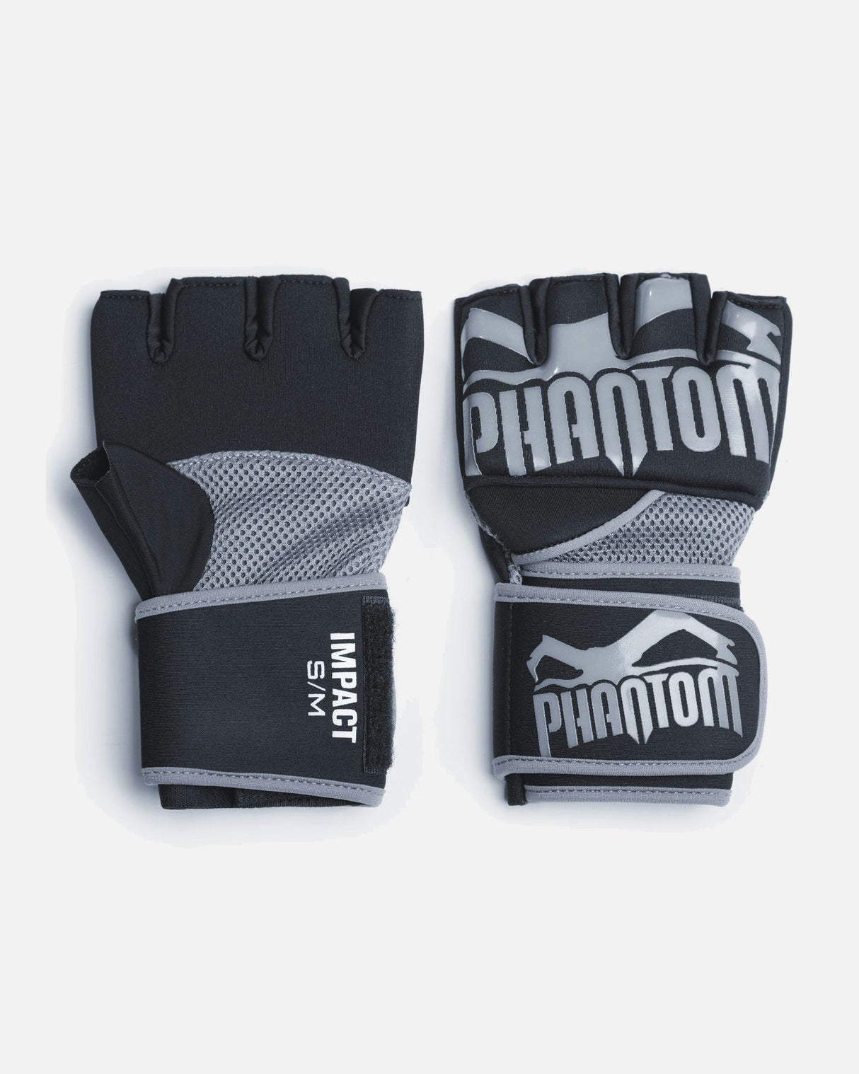 Phantom Athletics Boxbandagen Impact Neopren Gel - Schwarz/Grau