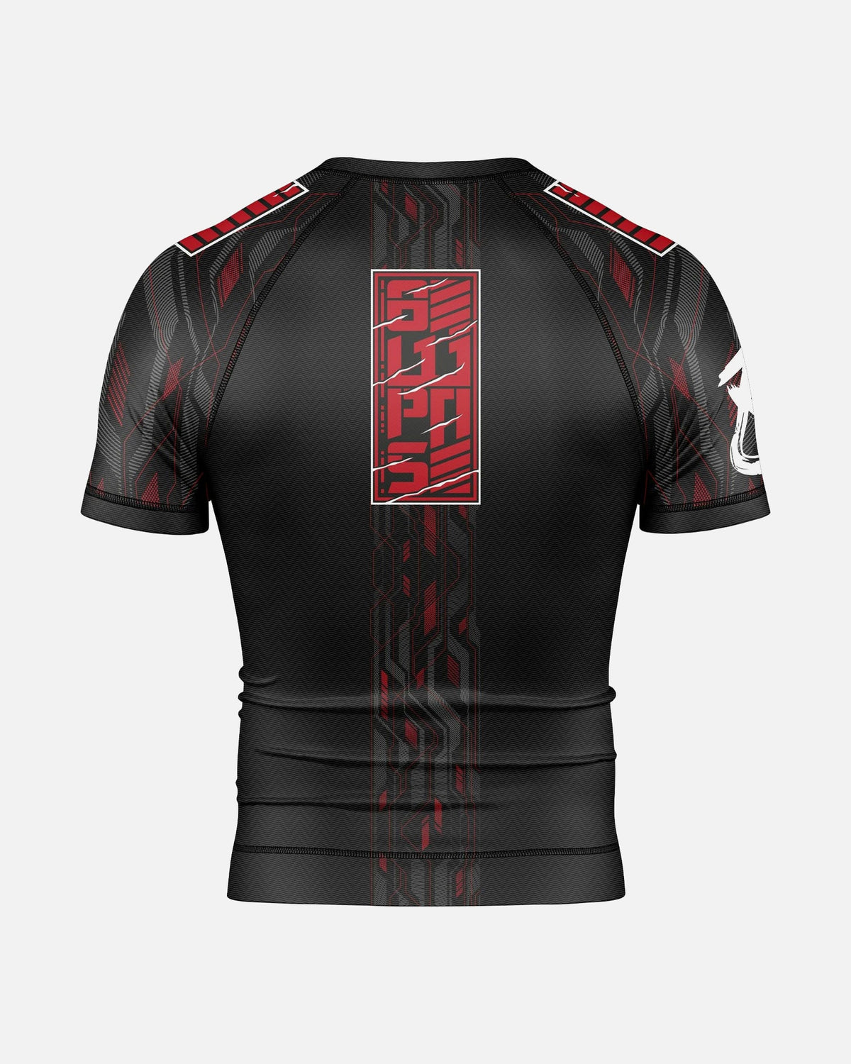 8 WEAPONS Rashguard Samurai 2.0 – Schwarz/Rot
