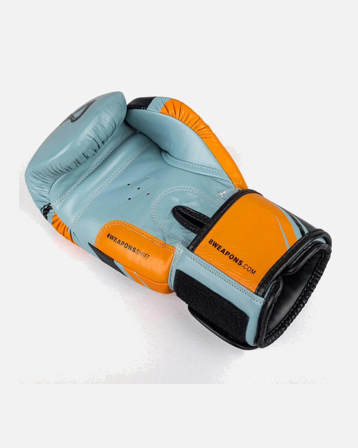 8 WEAPONS Boxhandschuhe Shift - Eisgrau/Orange