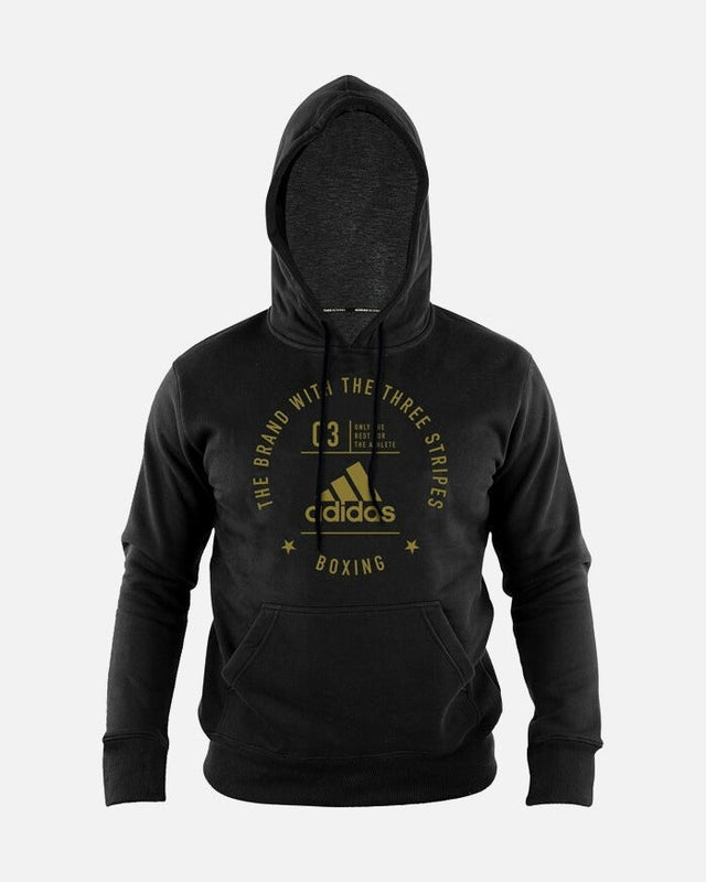 Adidas Hoodie Community Boxing - Schwarz/Gold