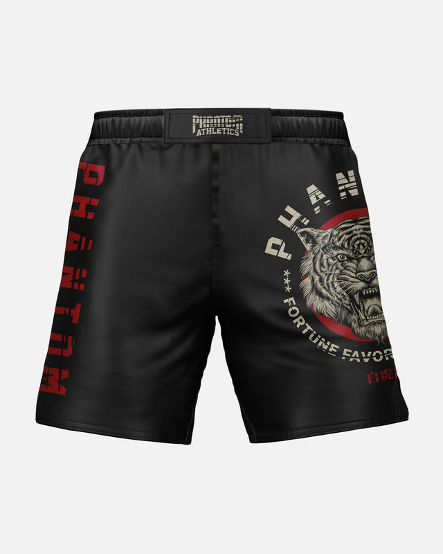Phantom Athletics MMA Shorts EVO Tiger Unit - Schwarz/Tiger
