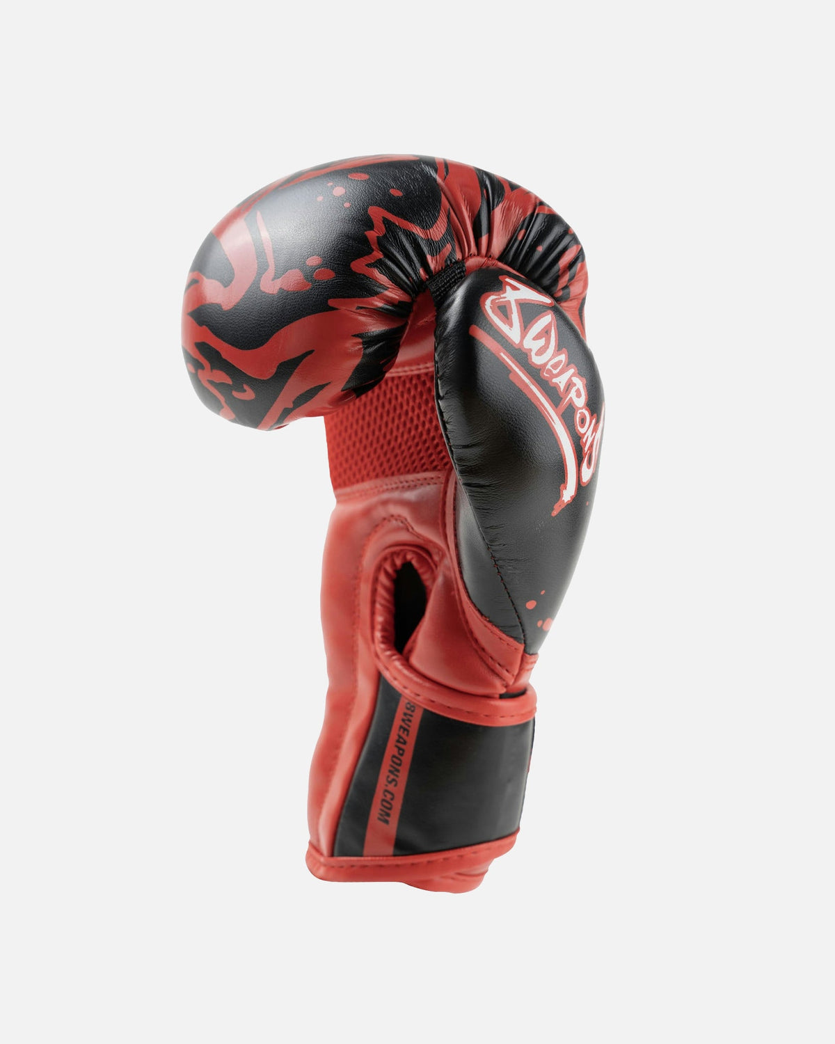 8 WEAPONS Boxhandschuhe Joe Kinder - Schwarz/Rot