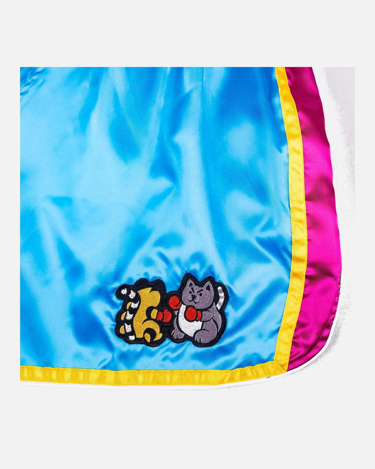 8 WEAPONS Muay Thai Shorts Meow Thai - Blau/Lila