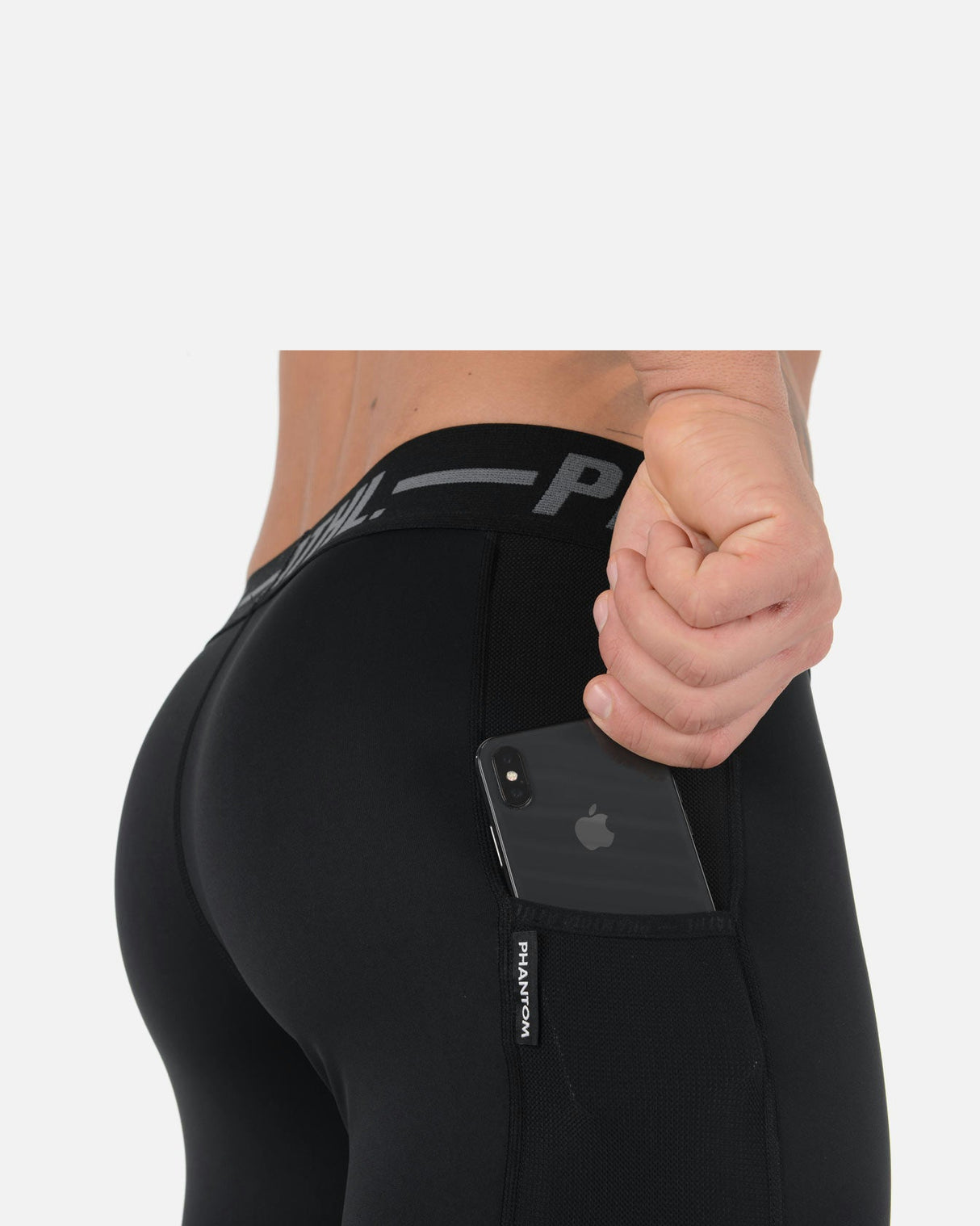 Phantom Athletics Kompressionsshorts Tactic - Schwarz