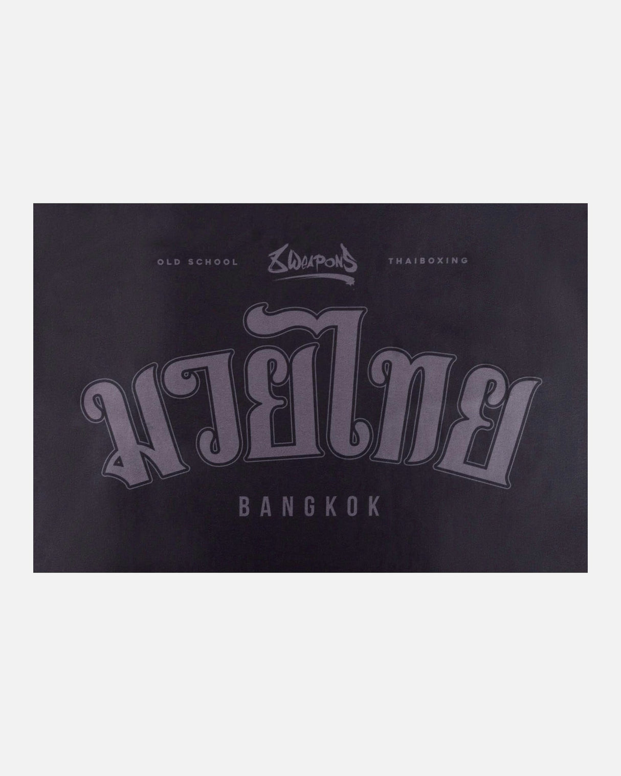 8 WEAPONS T-Shirt Bangkok – Schwarz