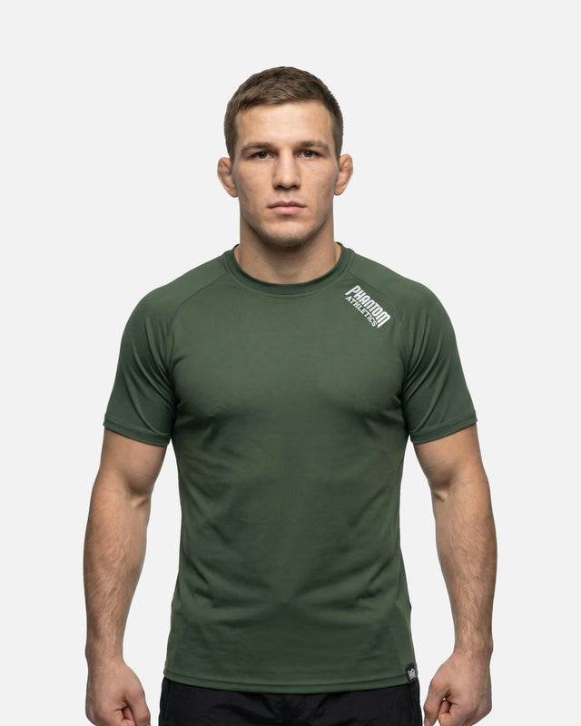 Phantom Athletics Trainingsshirt Tactic Kurze Ärmel - Grün