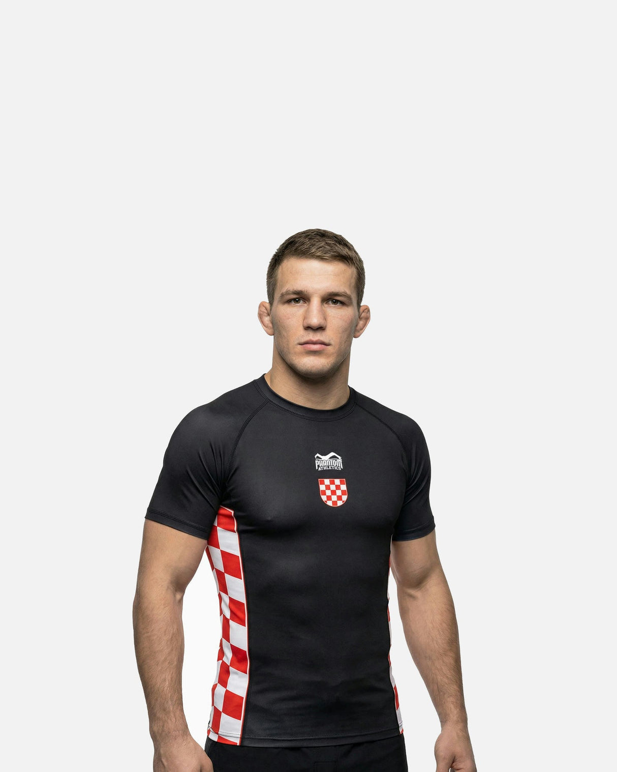 Phantom Athletics Rashguard Team Croatia - Schwarz