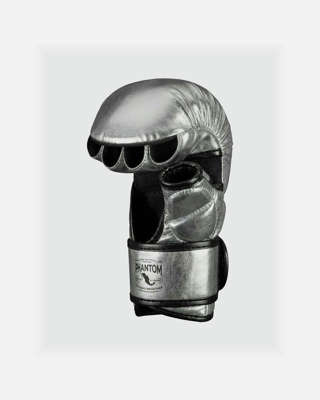 Phantom Athletics MMA Handschuhe Mexico - Silber/Schwarz