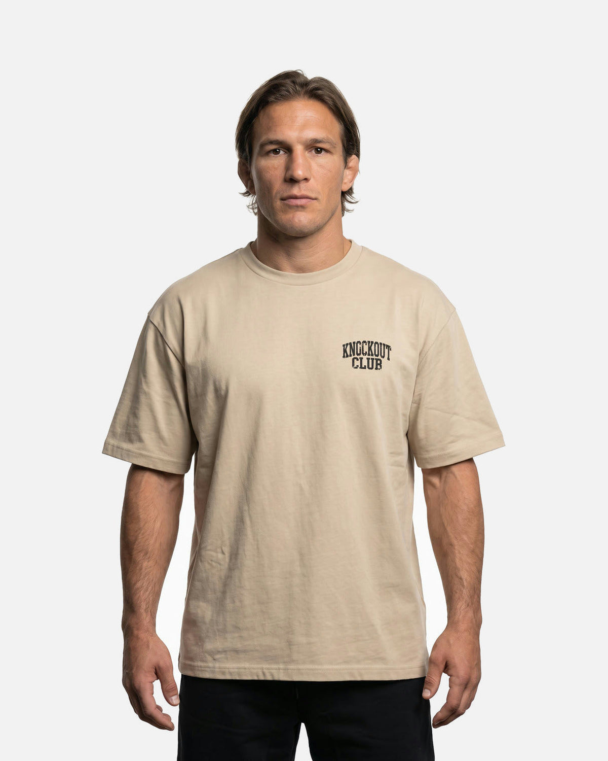 Phantom Athletics T-Shirt Knockout Club Oversize Heavy - Sand