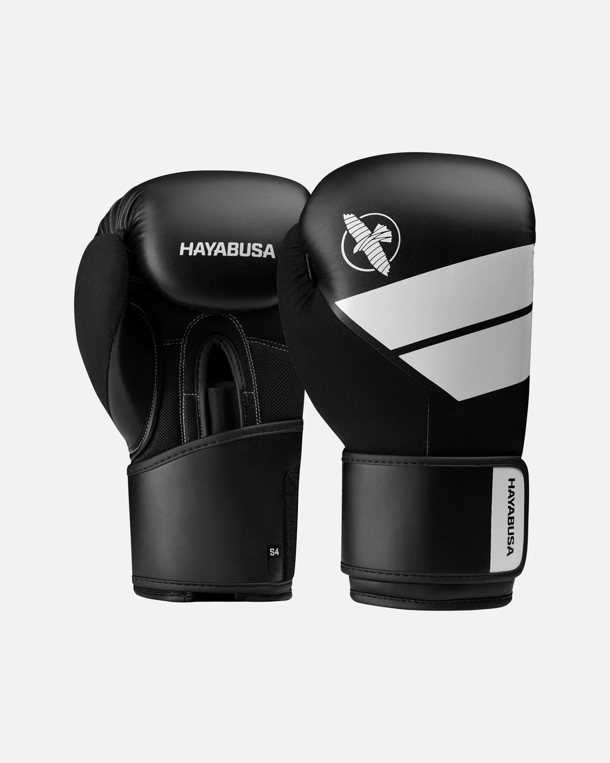 Hayabusa Boxhandschuhe S4 - Schwarz/Weiß