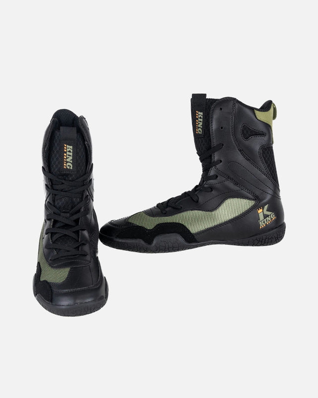 King Pro Boxing Boxschuhe Apex Pro - Schwarz