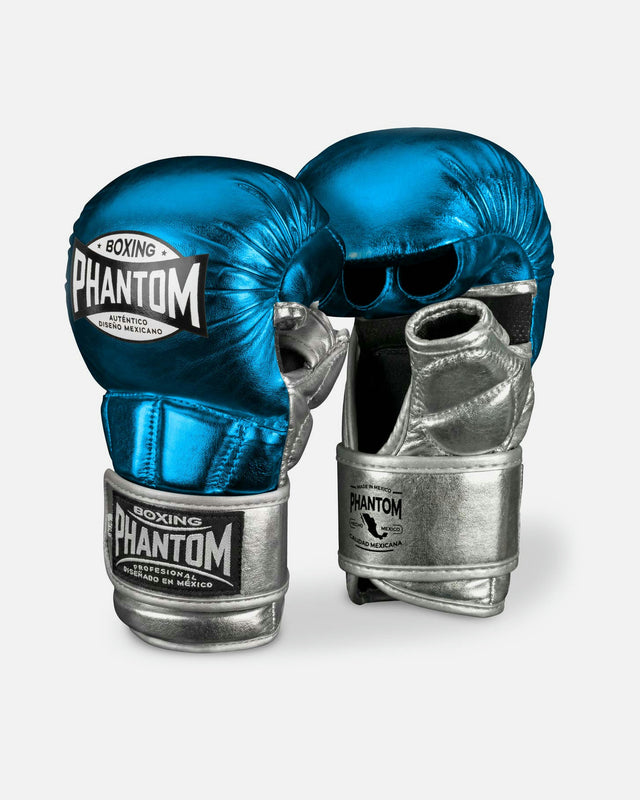 Phantom Athletics MMA Handschuhe Mexico - Hellblau/Silber