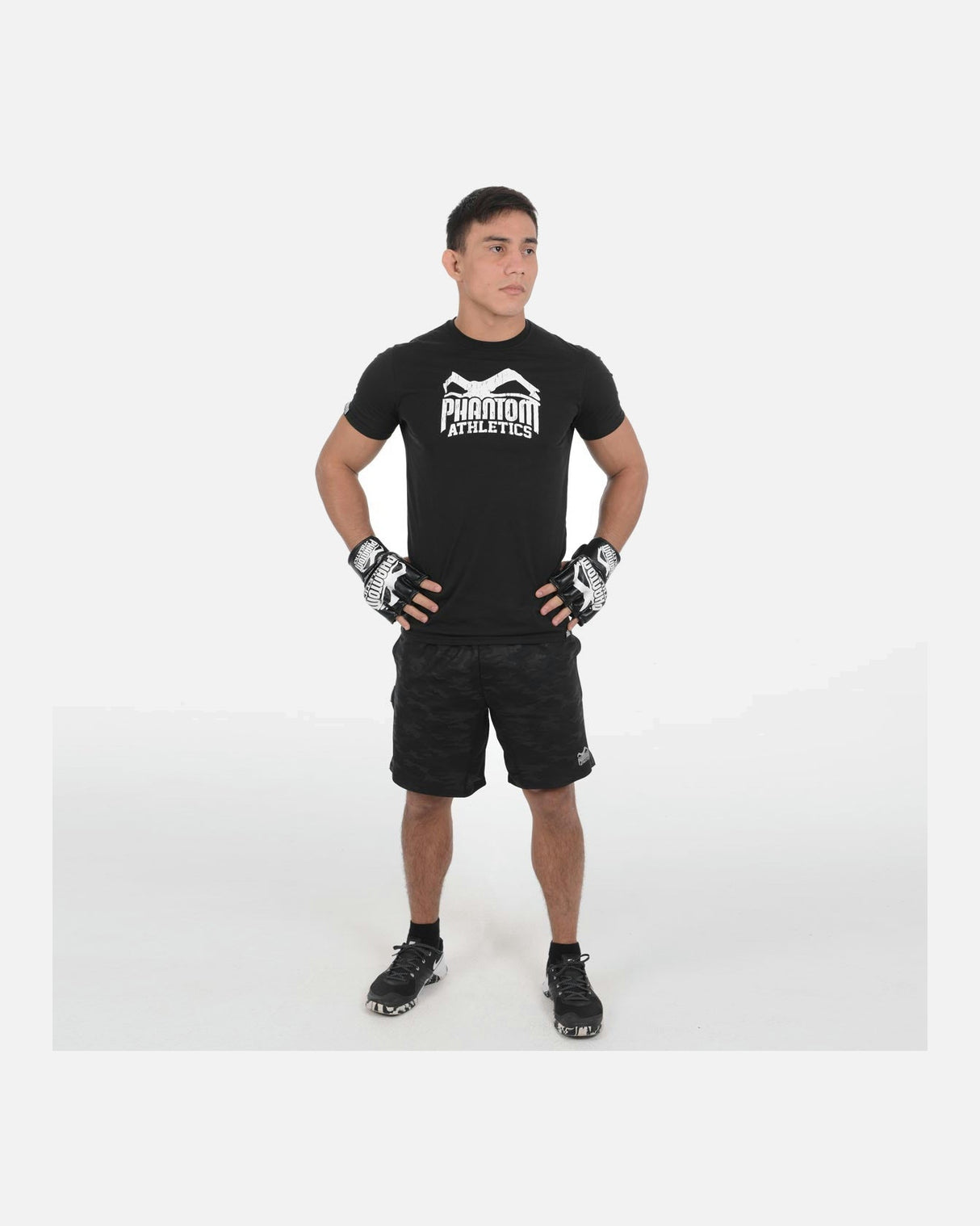 Phantom Athletics T-Shirt MMA Sports - Schwarz