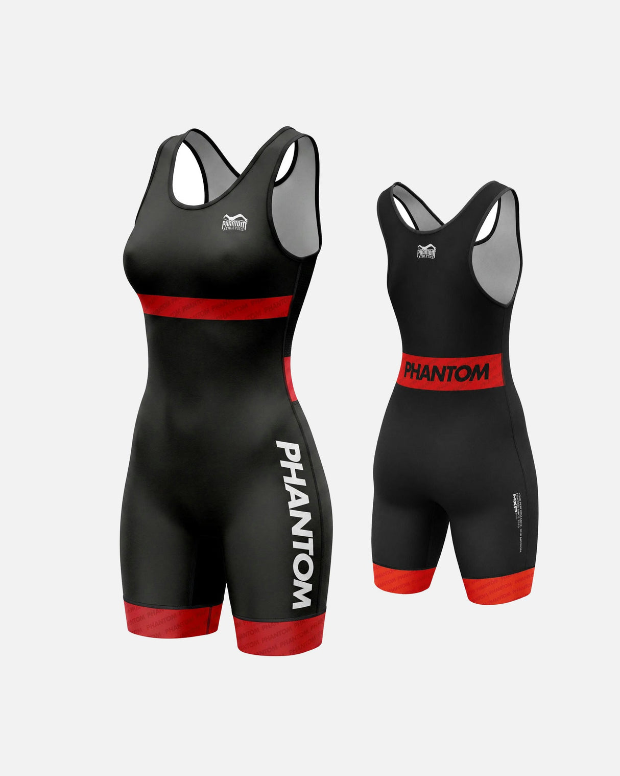 Phantom Athletics Ringeranzug Set Raptor Damen - Rot/Blau