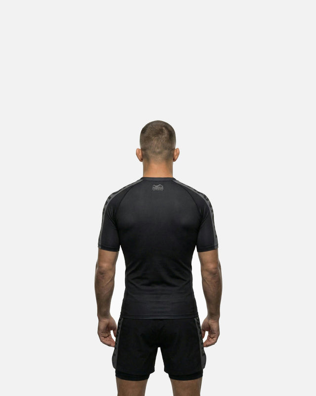 Phantom Athletics Rashguard EVO Apex Kurzarm - Schwarz/Grau