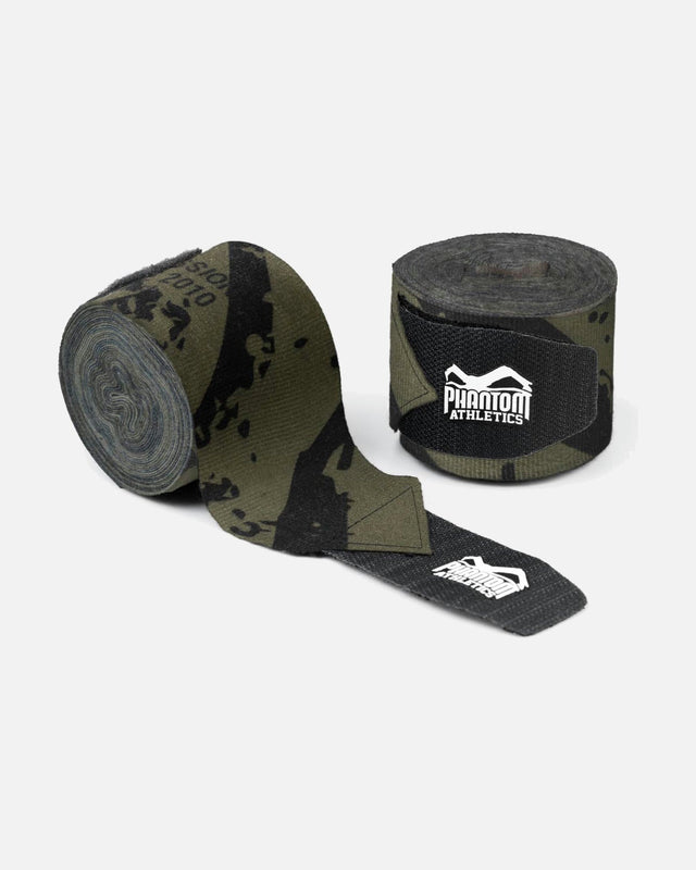 Phantom Athletics Boxbandagen Camo Tiger - Grün